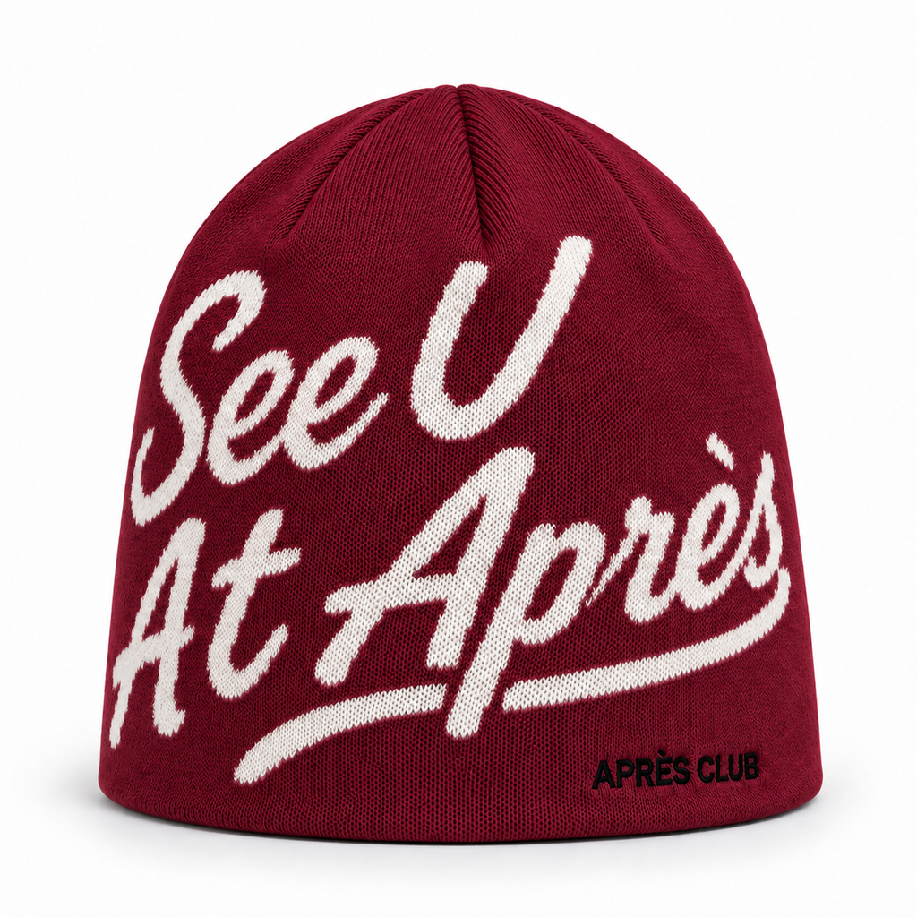 See U At Après Beanie / Burgundy