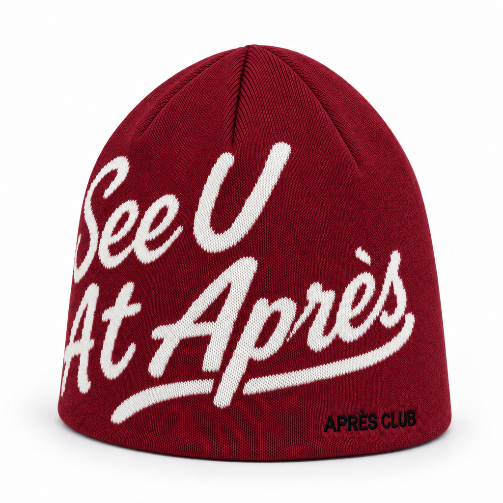 See U At Après Beanie / Burgundy